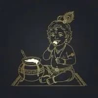 Bal Mukund Butter Handi Sketch